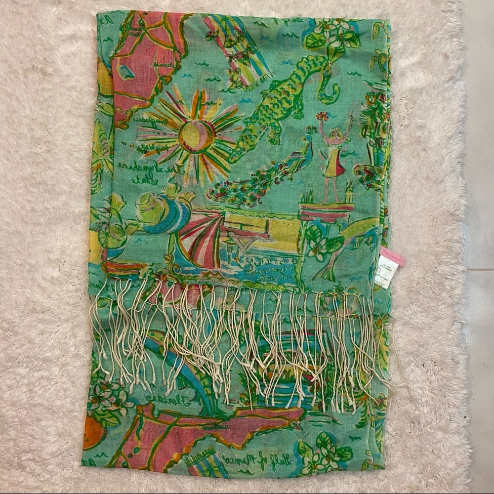 Lilly Pulitzer Murfee Scarf RARE
